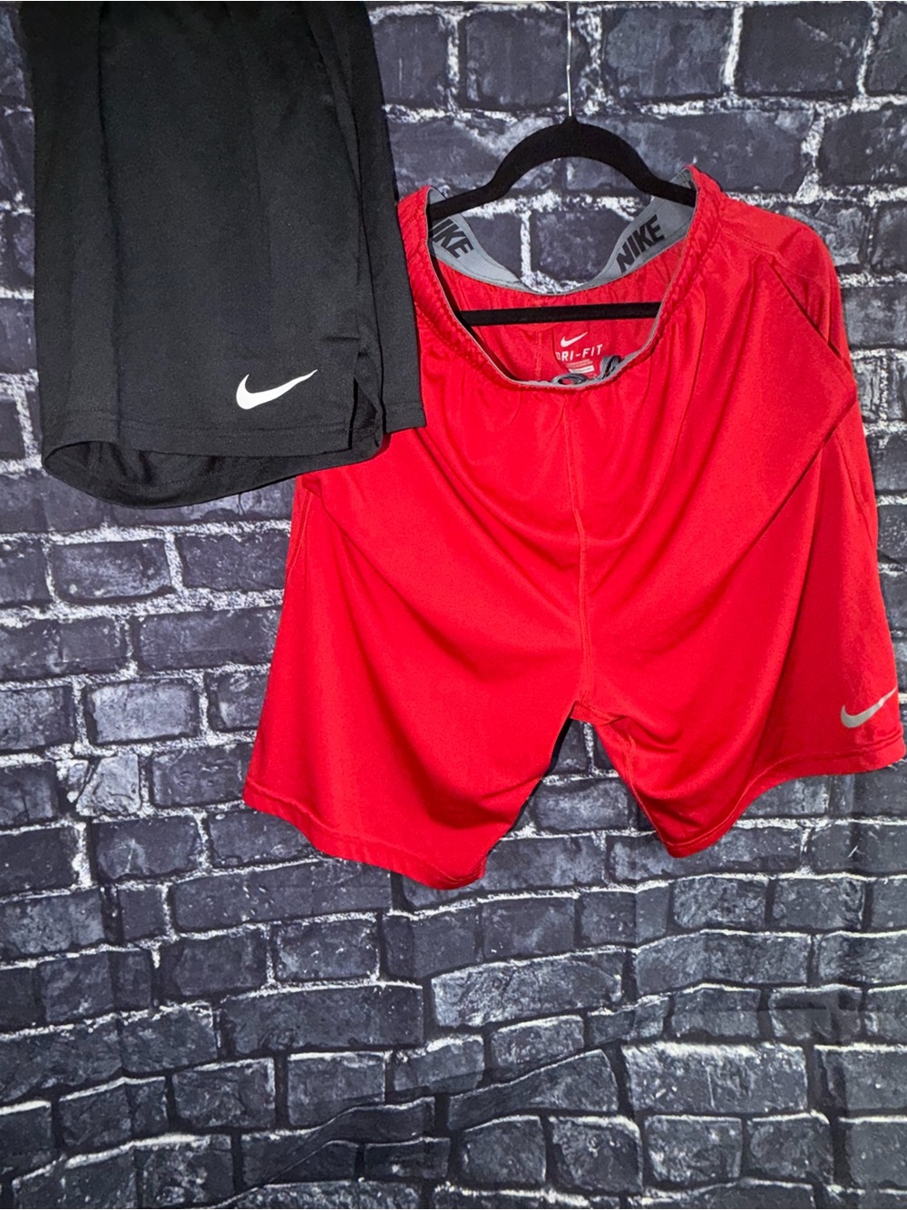 Nike Men’s (L) Dri-Fit Athletic Shorts| 2 pair